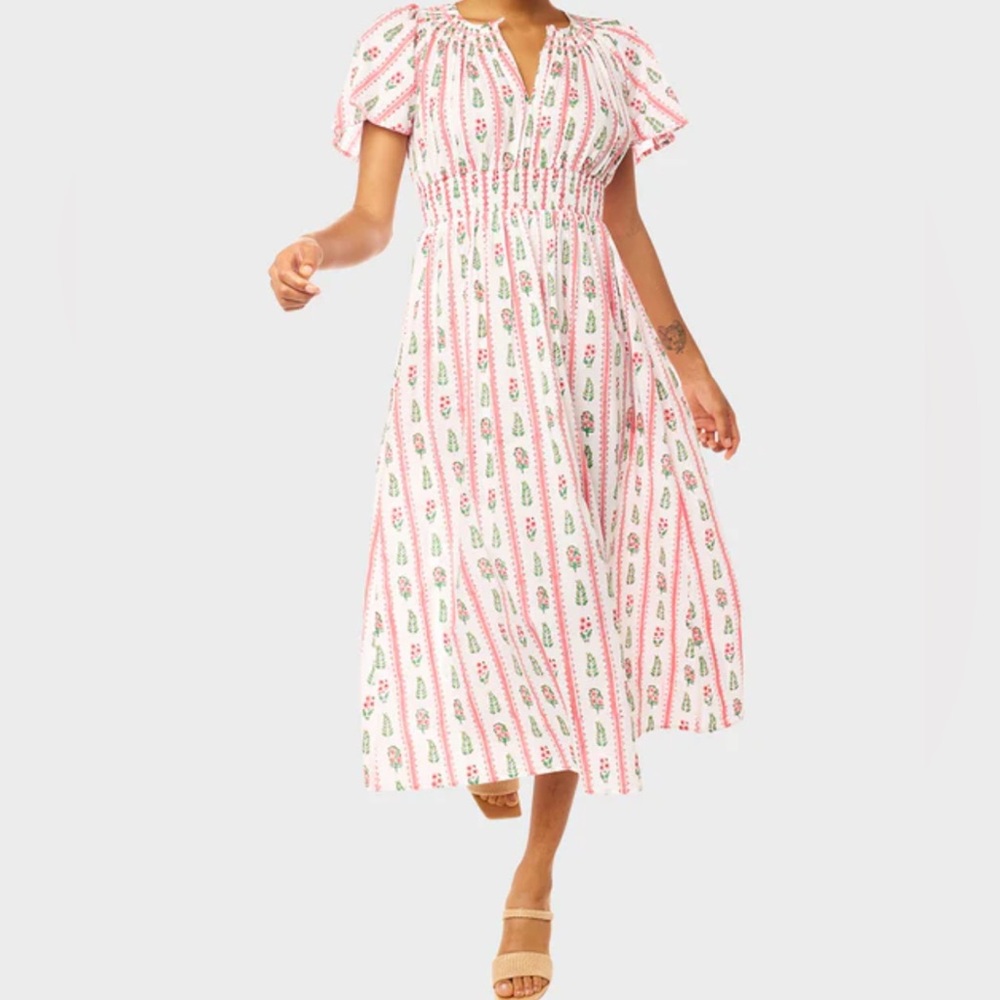 Pink City Prints, Apothea women's maxi dress, size large